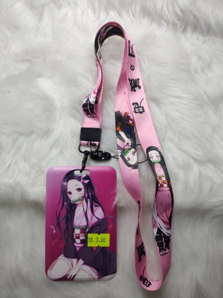 Galería de Demon Slayer (Kimetsu no Yaiba) Lanyard + Portagafete