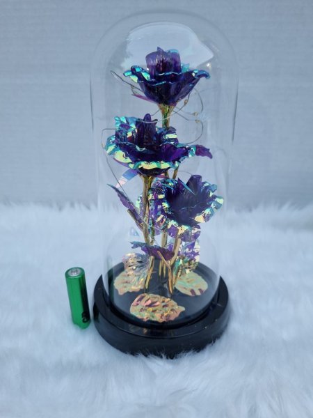 Galería de Rosas encapsulada con iluminacion Led