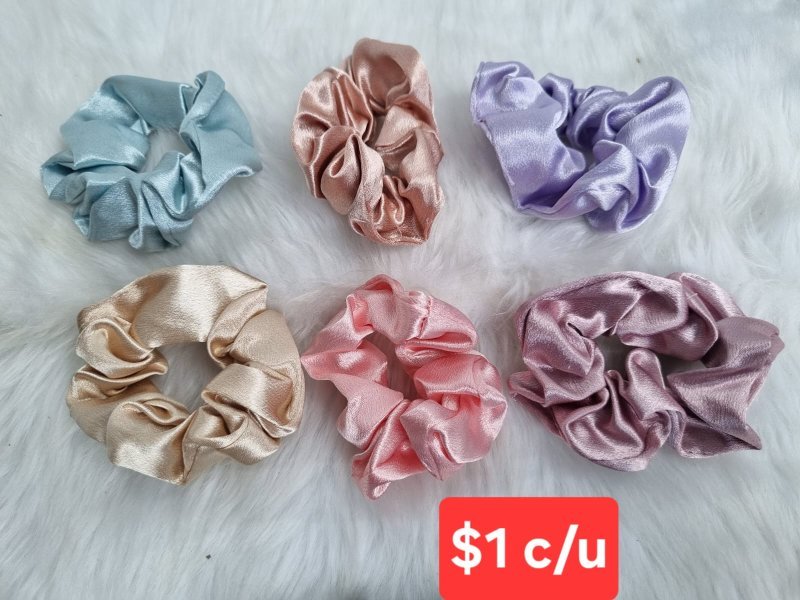 Galería de Scrunchies Colores Pastel